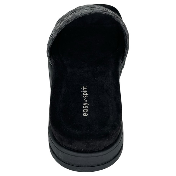 Easy Spirit Salma2 Black Womens Slide Sandals Size 8.5M - Picture 4 of 11